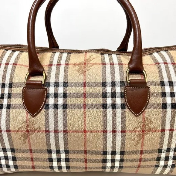 ❤️Authentic Burberry’s Haymaker Boston Travel Bag - Picture 4 of 11